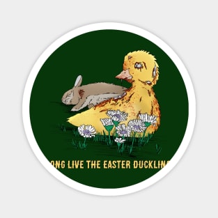 Vampire-Zombie Easter Duckling Magnet